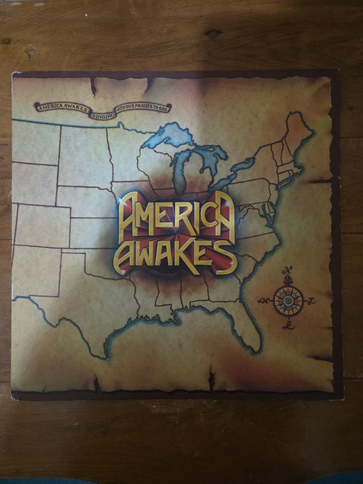 America Awakes singing joyous praises to God WOW Records 1976 Bicentennial Rls