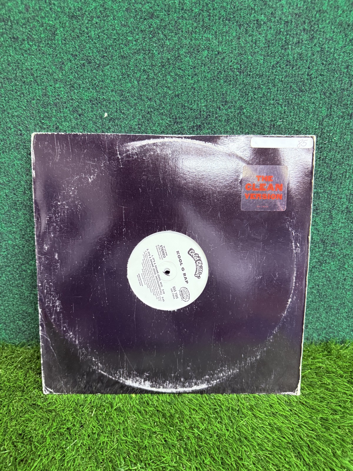 Kool G Rap – It’s A Shame (Da Butcher’s Mix) 12″ Vinyl Single 1995 Cold Chillin’