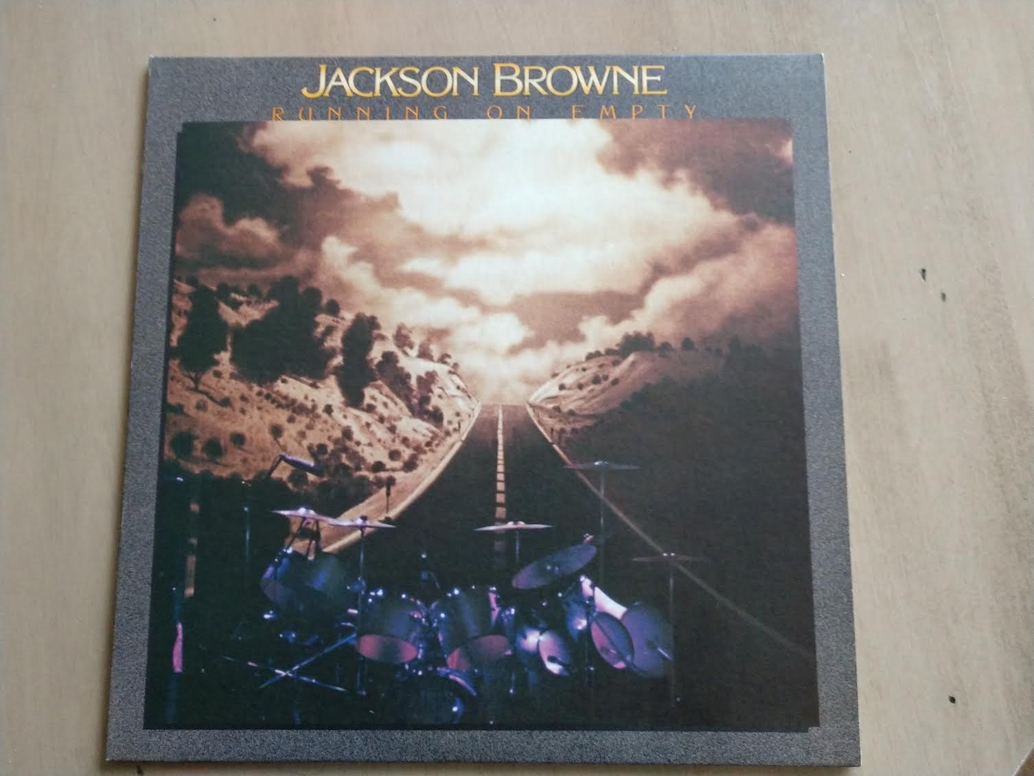 Jackson Browne Running On Empty First Press Vinyl 6E-113 EX Vinyl