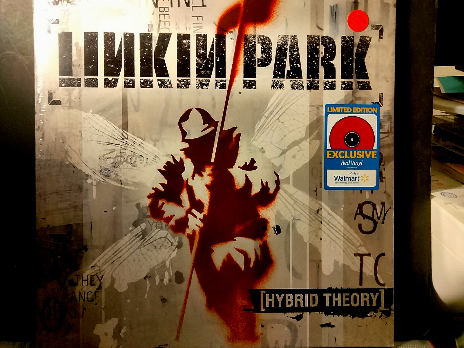 LINKIN PARK- HYBRID THEORY(FACTORY SEALED RED VINYL)