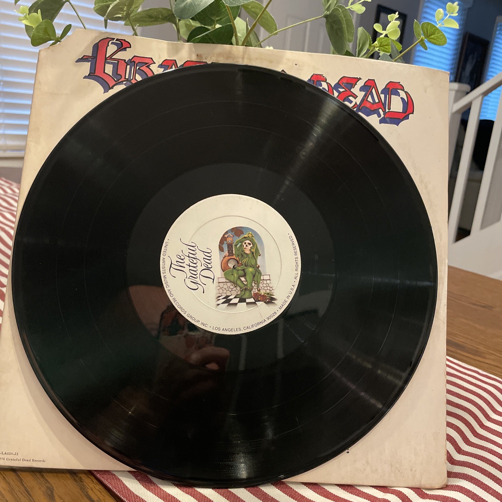 Grateful Dead “Steal Your Face” LP 1976 GD-LA620 Some Scratches See Photos