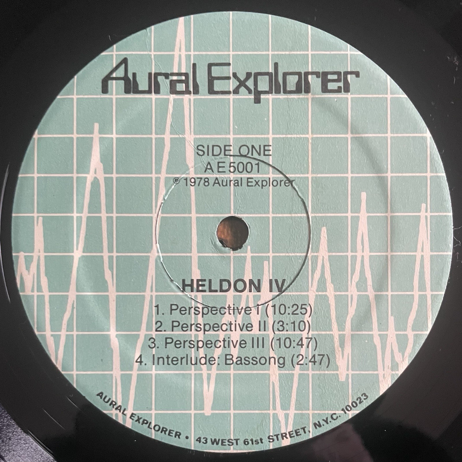 Heldon ‎– IV – 1978 Vinyl LP – Experimental / Electronic / Space Rock / Art Rock