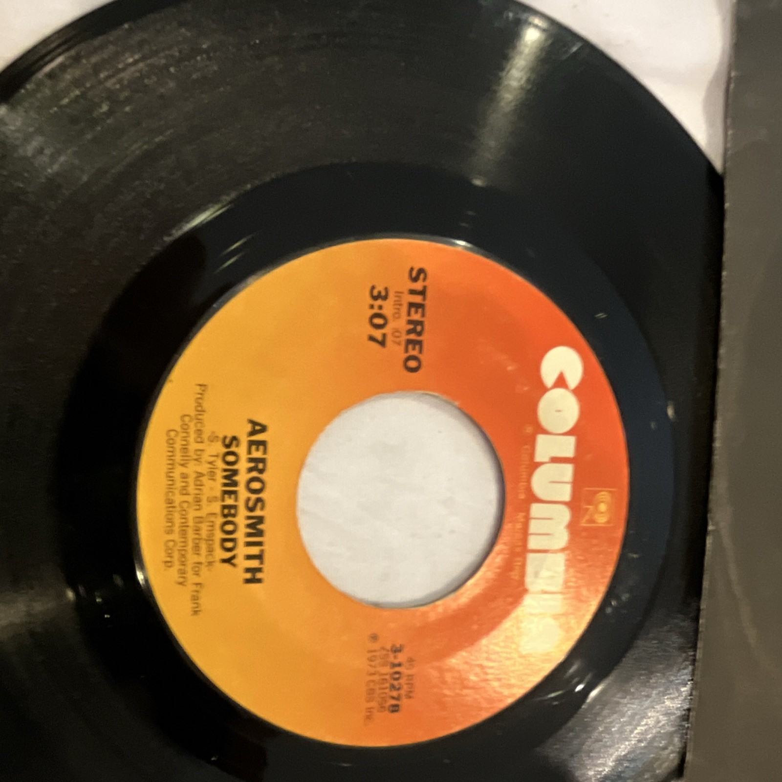 Aerosmith 45 Records