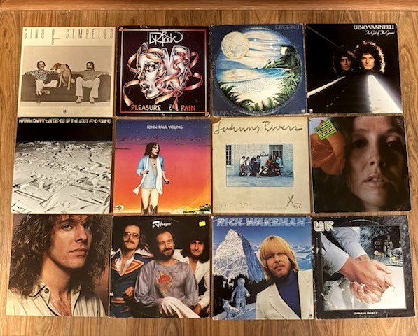 Lot of 12 folk, experimental, rock, pop, 70s vinyl record albums VG+ PLEASE READ