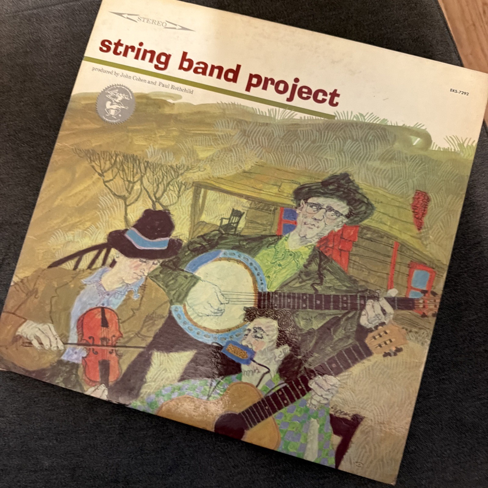 The Band Music From Big Pink LP Record 1st Issue Capitol 1968 Super Clean Copy