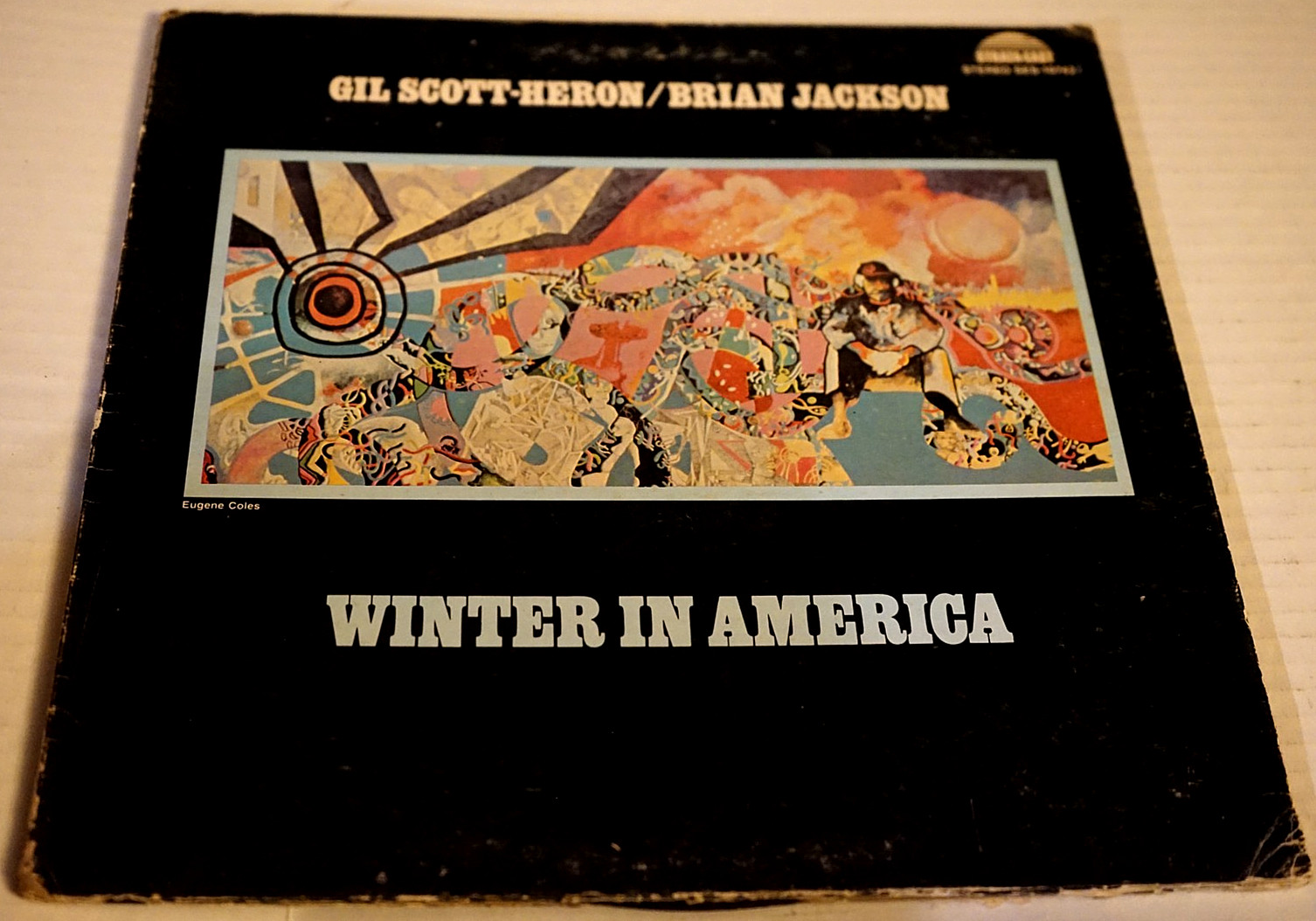 Gil Scott-Heron & Brian Jackson Winter In America Rare 1973 Lp G+/Fair Oop Fukn