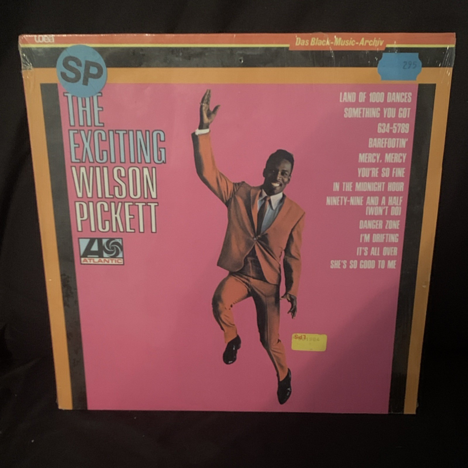 Wilson Pickett The Exciting LP Atlantic ATL 50 866 VinylR&B33RPM1960sAlbumSealed