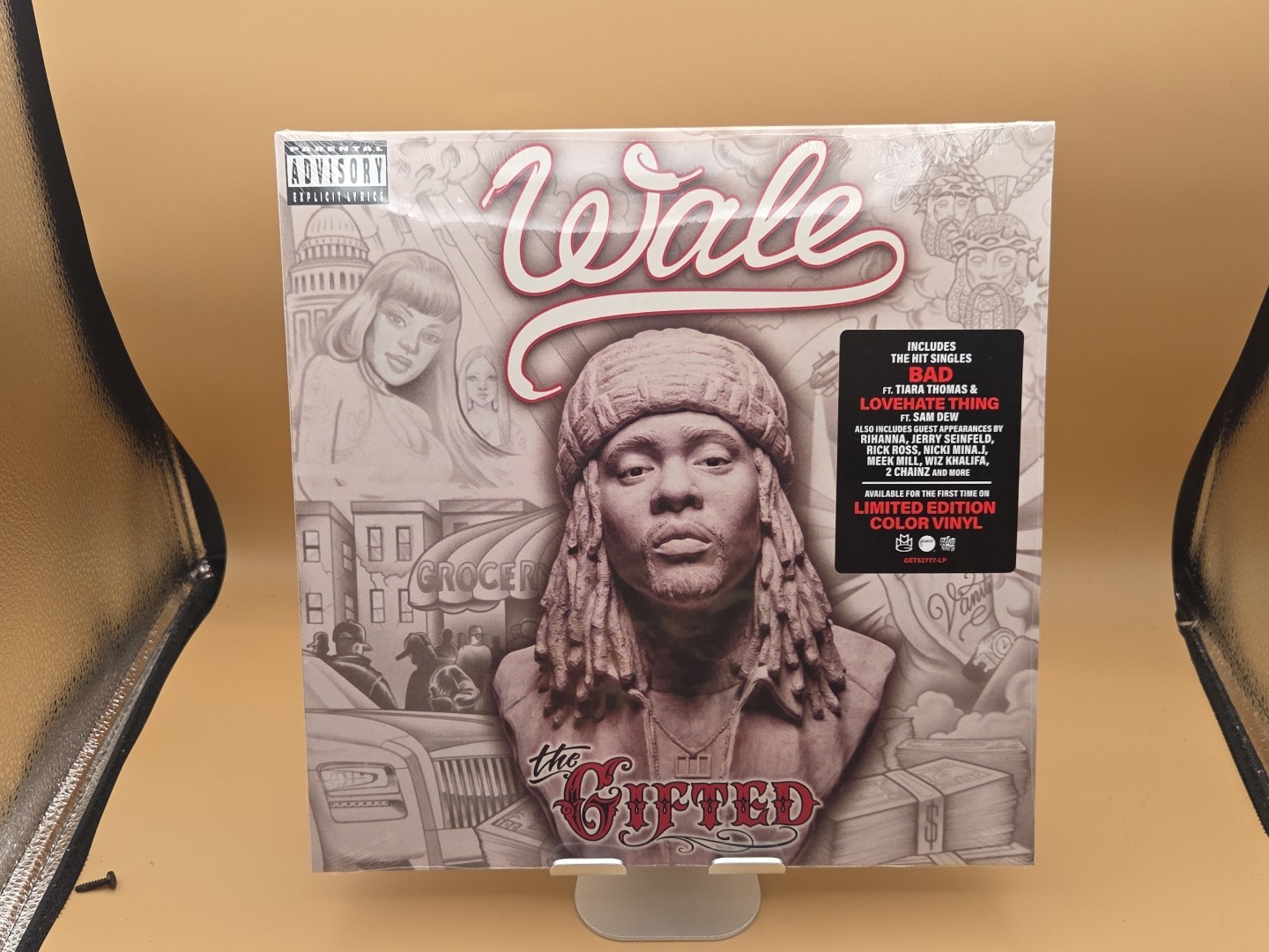 Wale The Gifted OG Cover Vinyl record 2025 get on down le 500 ghostly variant