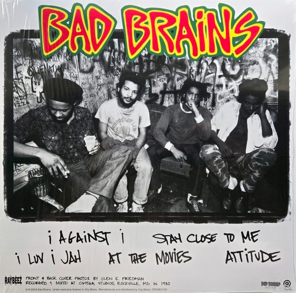 Bad Brains – Omega Sessions (RED VINYL, ETCHED) – PUNK *NEW/COLOR*