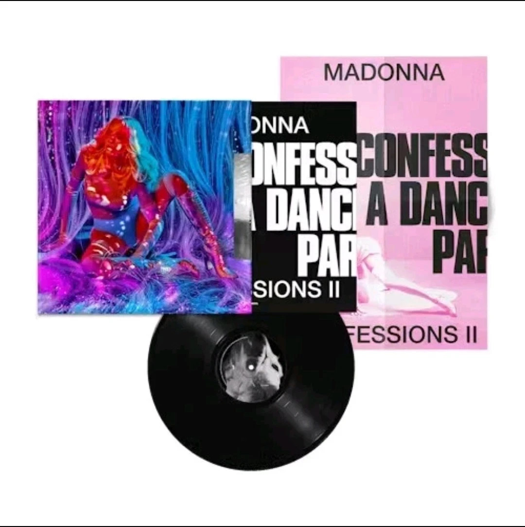 PRE-SALE Madonna x Bilt Confessions II Custom Vinyl Exclusive Limited Edition LP