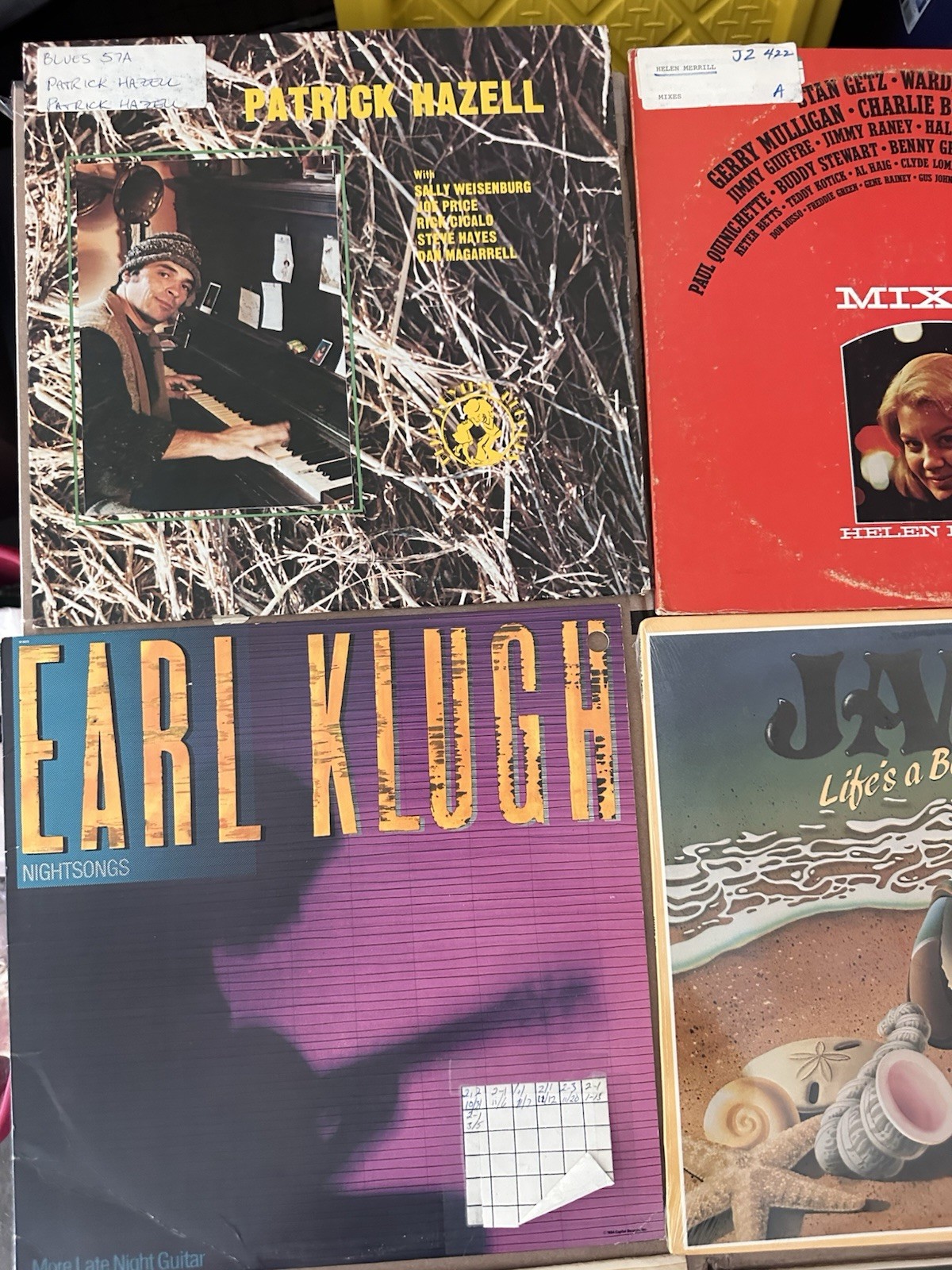 Lot of 10 Vintage Vinyl LP Records Jazz Pop Guitar Soundtrack Vocal Mixed