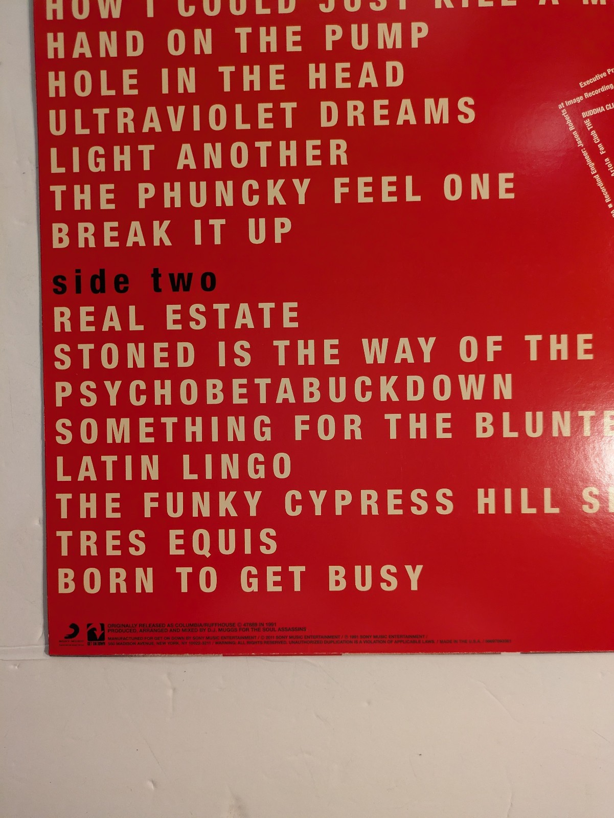 Cypress Hill Get On Down 2011 Reissue, Remastered, Special Edition, Red ; Mint