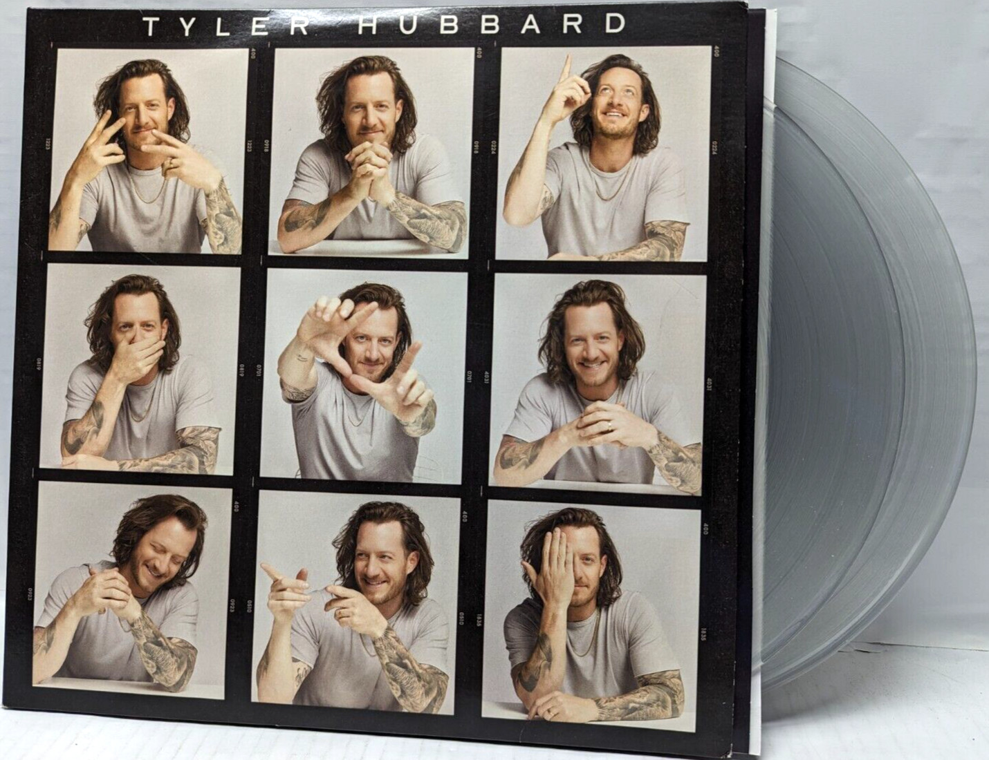 Tyler Hubbard – Tyler Hubbard Clear Vinyl LP EMI Records Nashville BOO36932-01