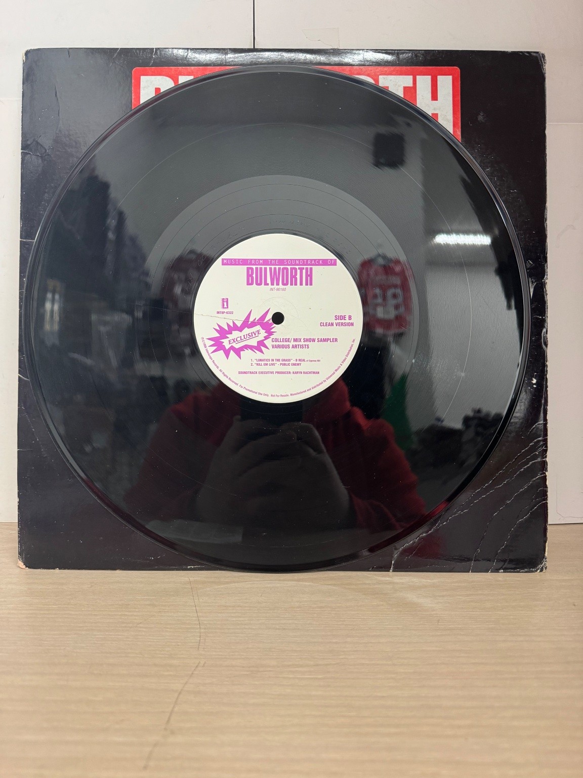 Bulworth Soundtrack Sampler LP 1998 Interscope Hip Hop 33 RPM