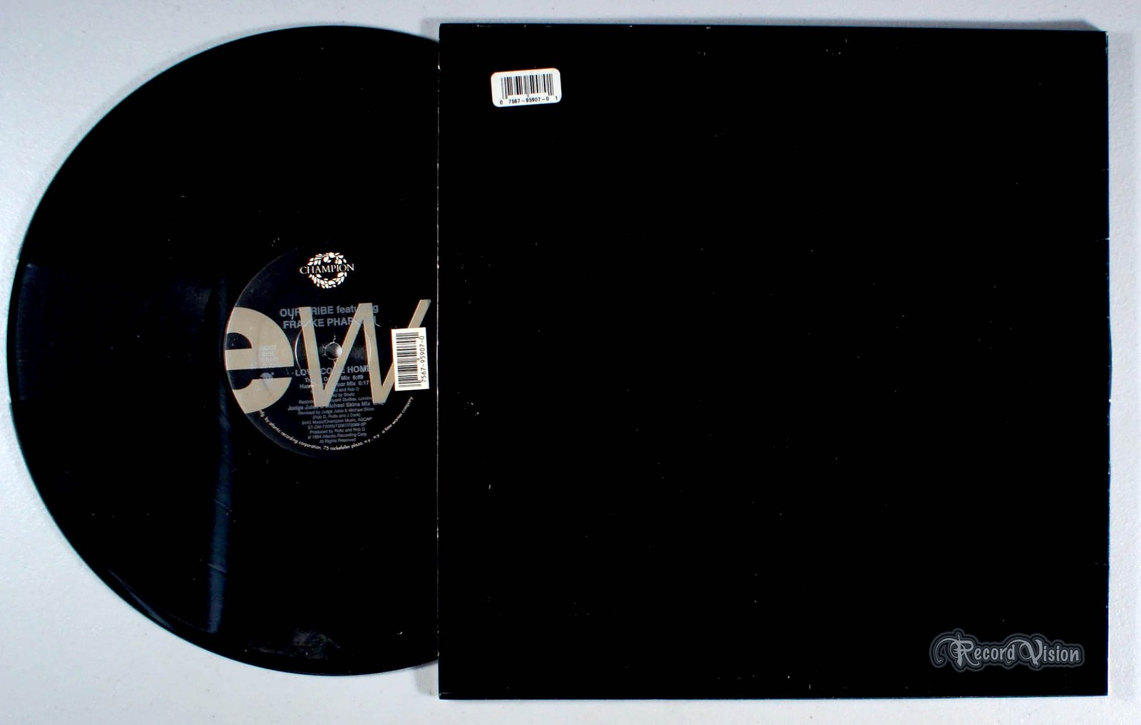 Our Tribe – Love Come Home (1994) Vinyl 12″ Single • Franke Pharoah, Remix