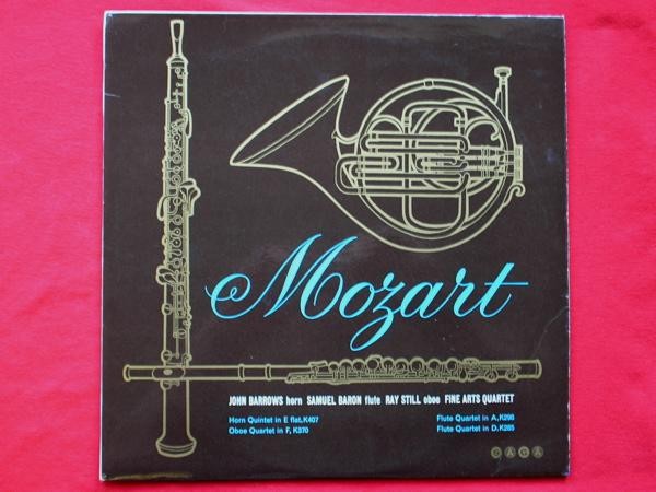 Fine Arts Quartet – Mozart – Used Vinyl Record – J16414z