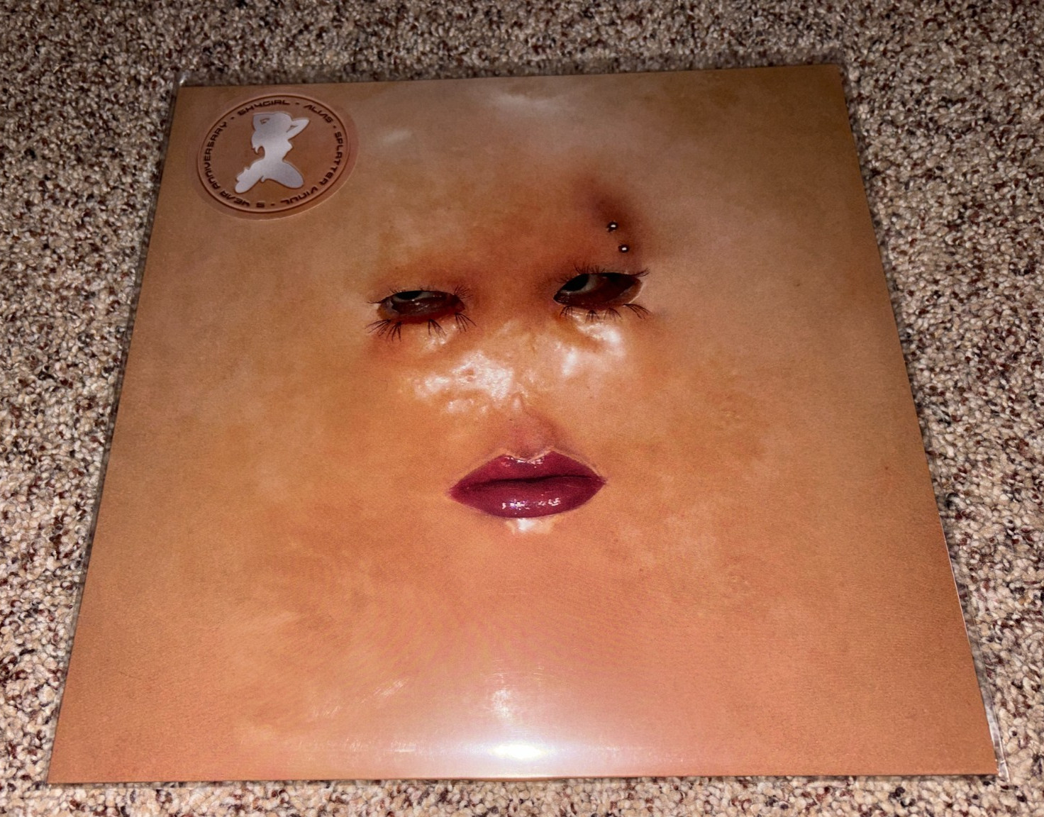 Shygirl – Alias 5-Year Anniv. YELLOW BLACK ORANGE SPLATTER COLOR Vinyl EP NEW