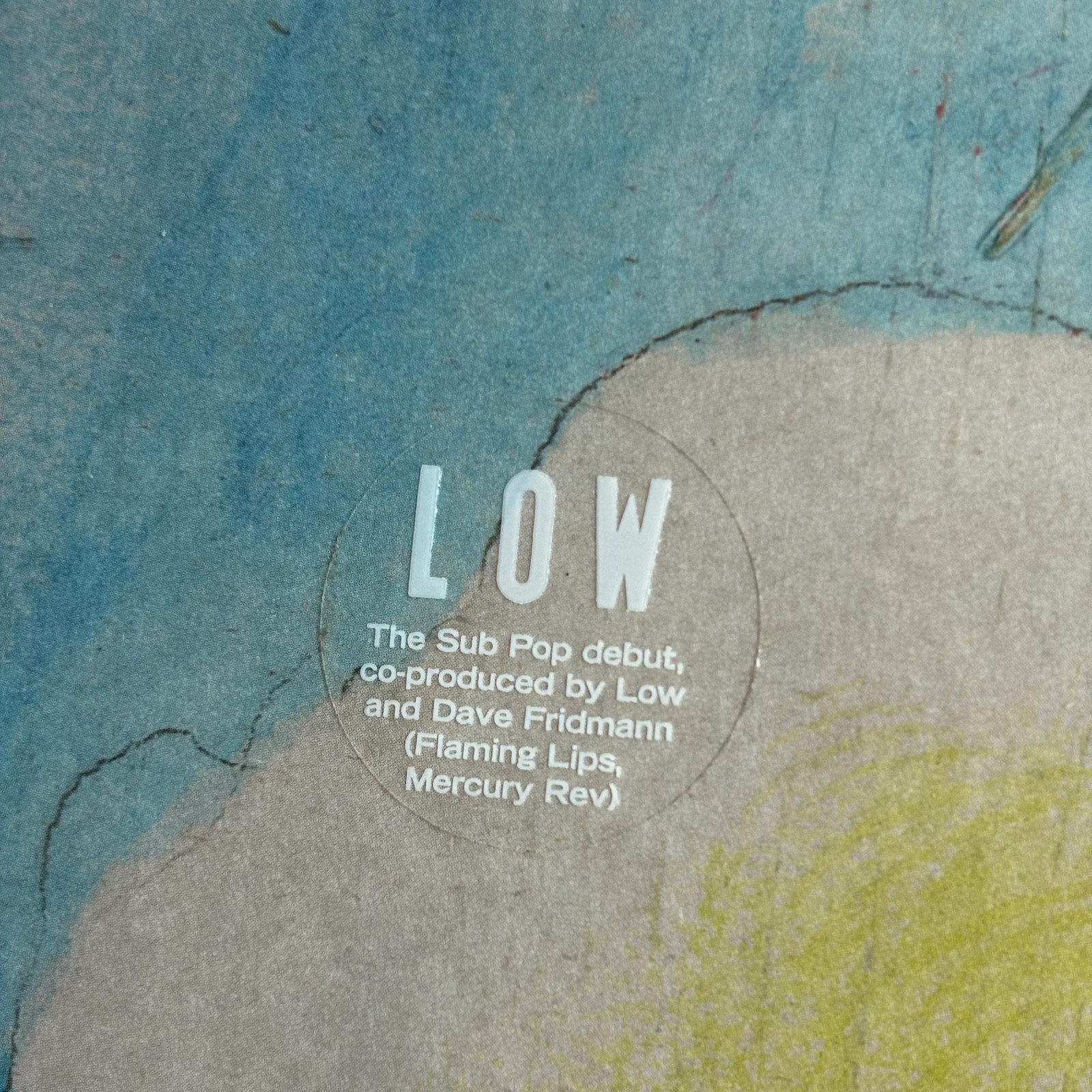 LOW THE GREAT DESTROYER-SEALED ORIG 2005 SUB POP 2xLP w/HYPE STICKERS~INDIE ROCK
