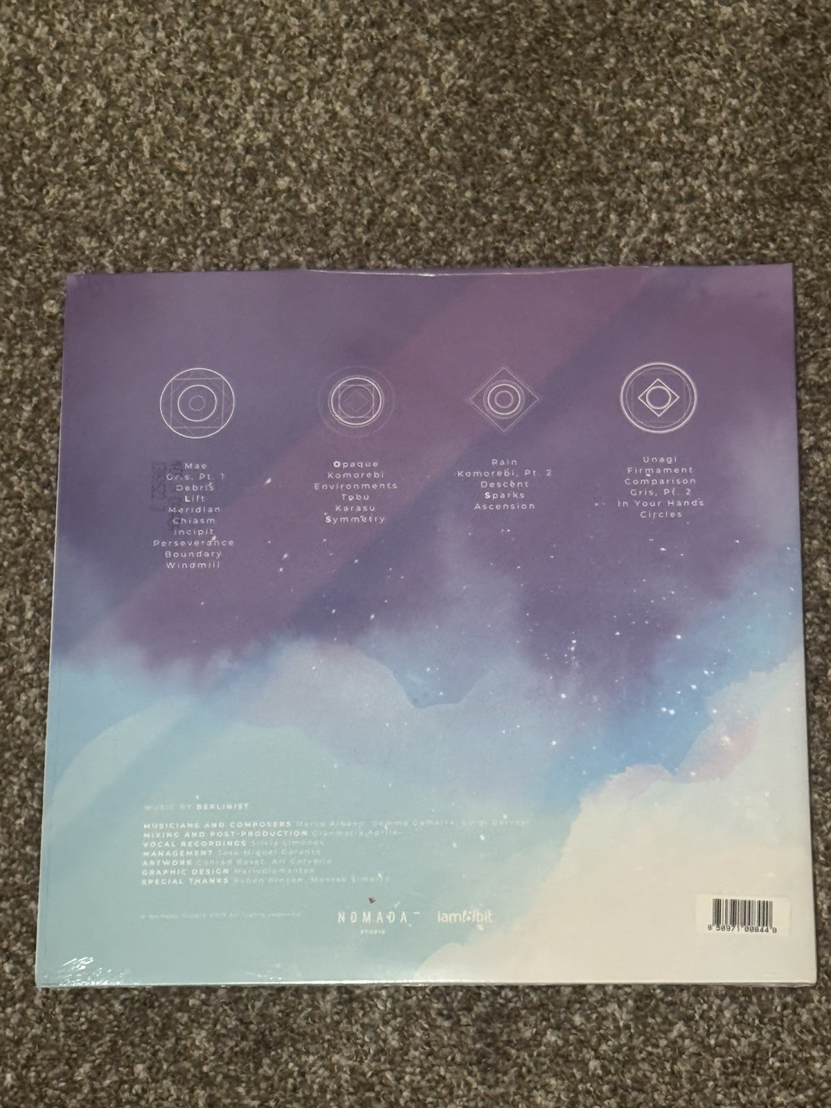 Gris IAM8BIT Vinyl