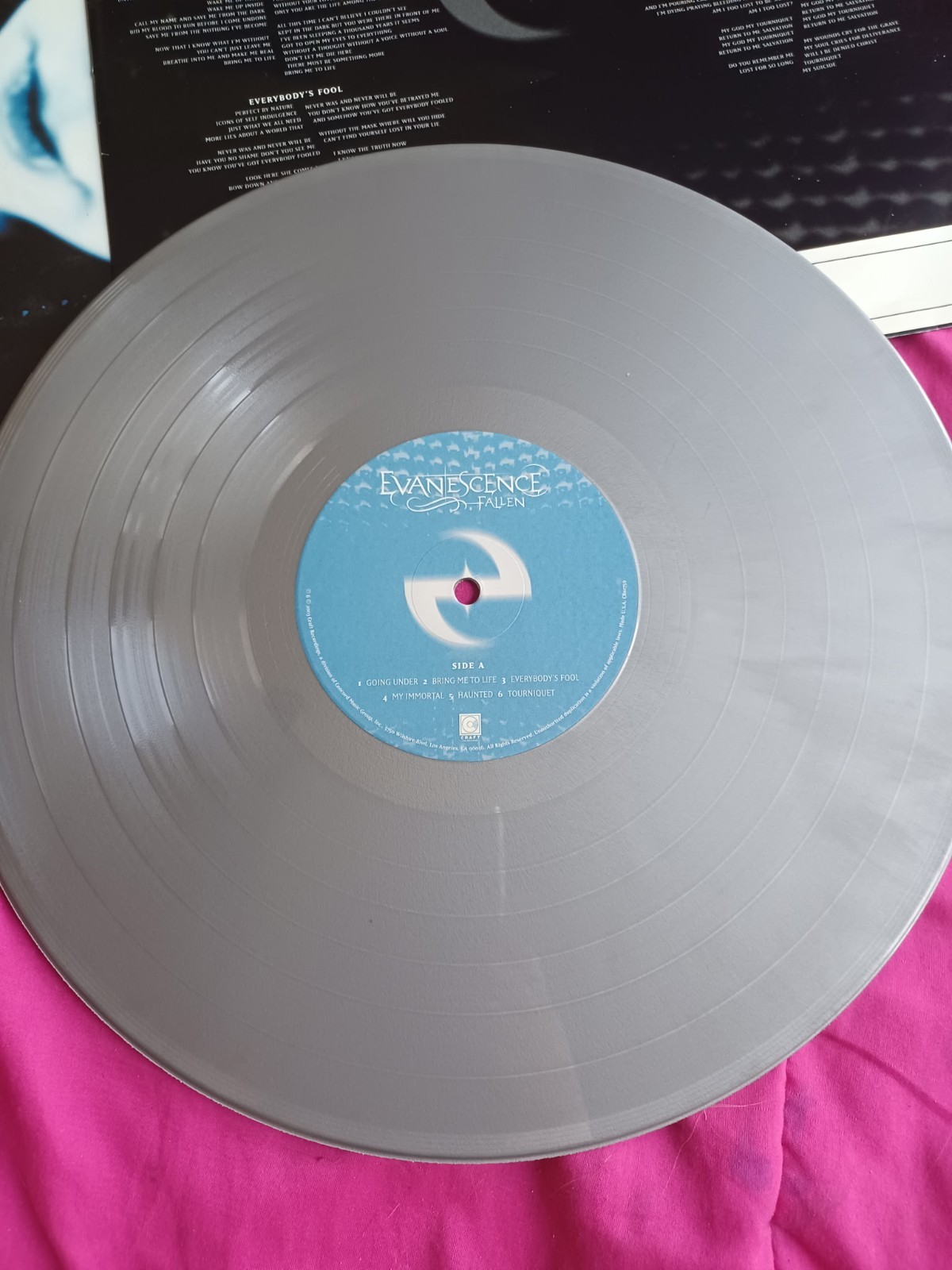 Fallen by Evanescence (12″ Gray Colored Vinyl LP) Craft Recordings R1 79820
