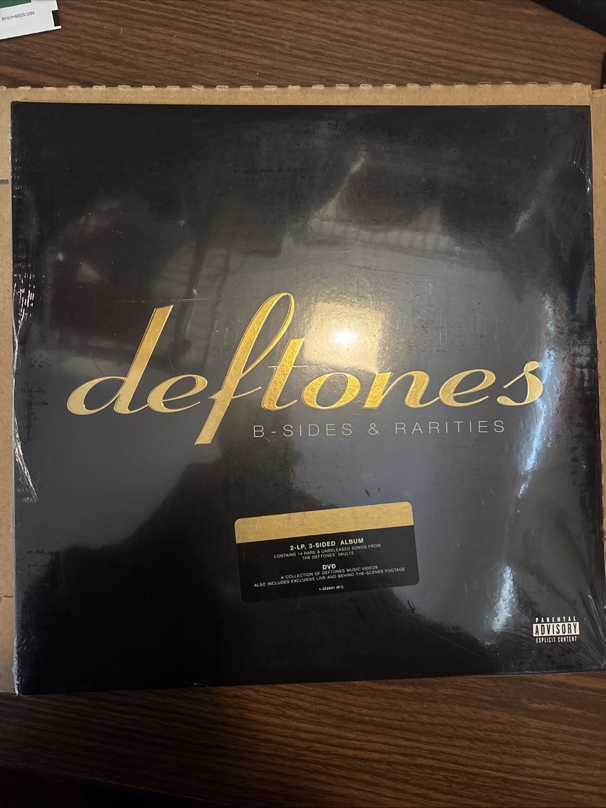 SEALED Deftones B-Sides & Rarities Record 2LP 3sided Vinyl Limited Exclusive DVD