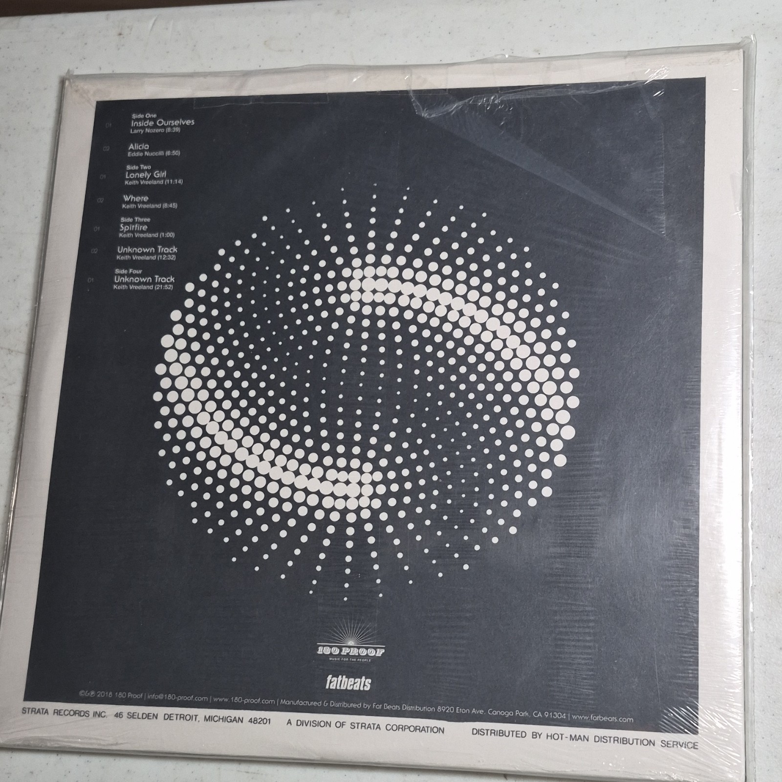 Sphere Inside Ourselves Limited Edition Remastered 2xLP Vinyl Strata SRI103-74