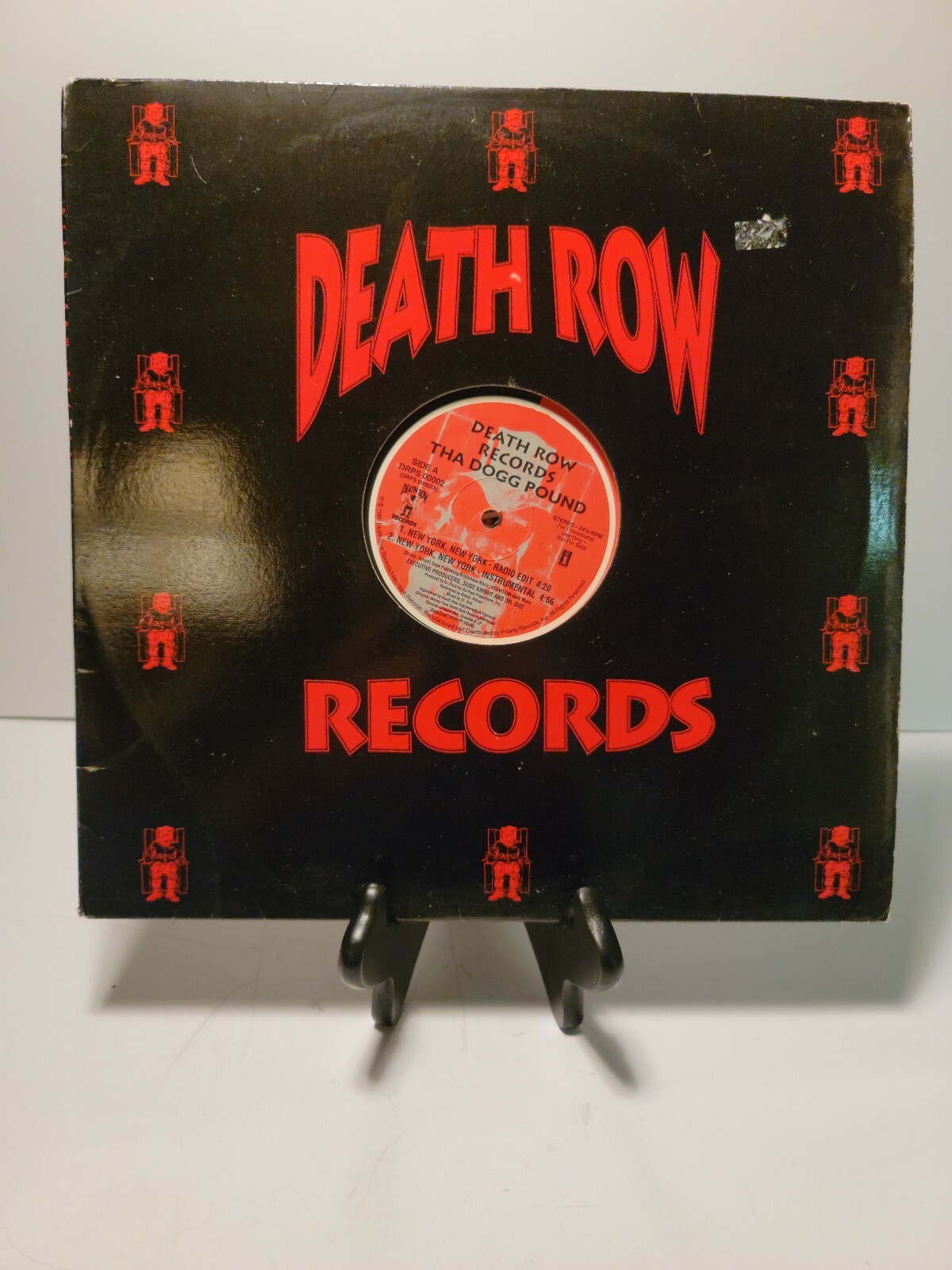 DEATH ROW RECORDS THA DOGG POUND NEW YORK NEW YORK MAXI-SINGLE LP PROMO