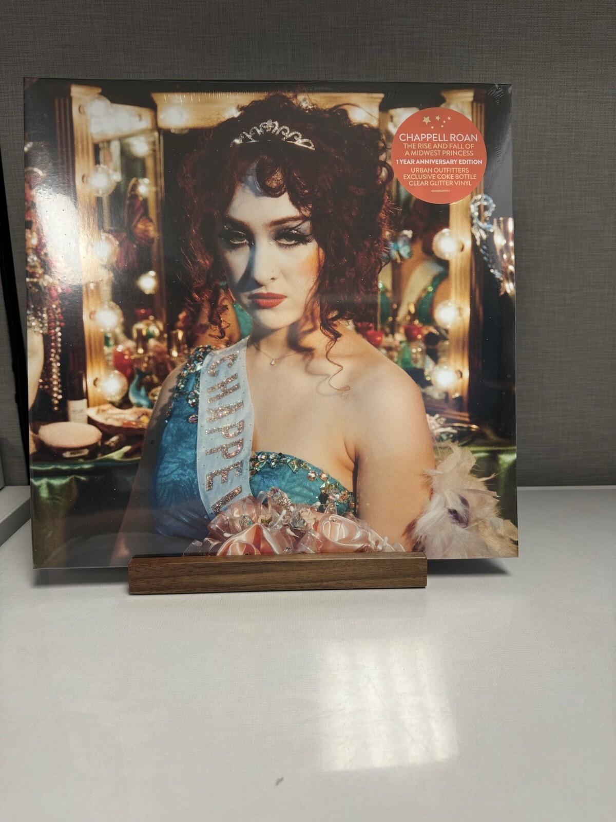 Chappell Roan Rise And Fall Midwest Princess Coke Bottle Clear Glitter Vinyl