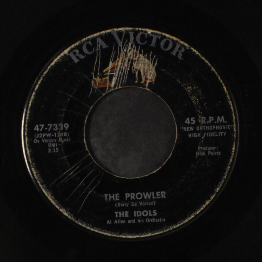 IDOLS: the prowler / 30 days RCA 7″ Single 45 RPM