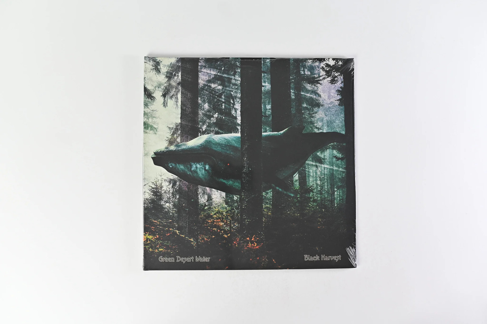 Green Desert Water – Black Harvest SEALED Green & Black Marbled Vinyl