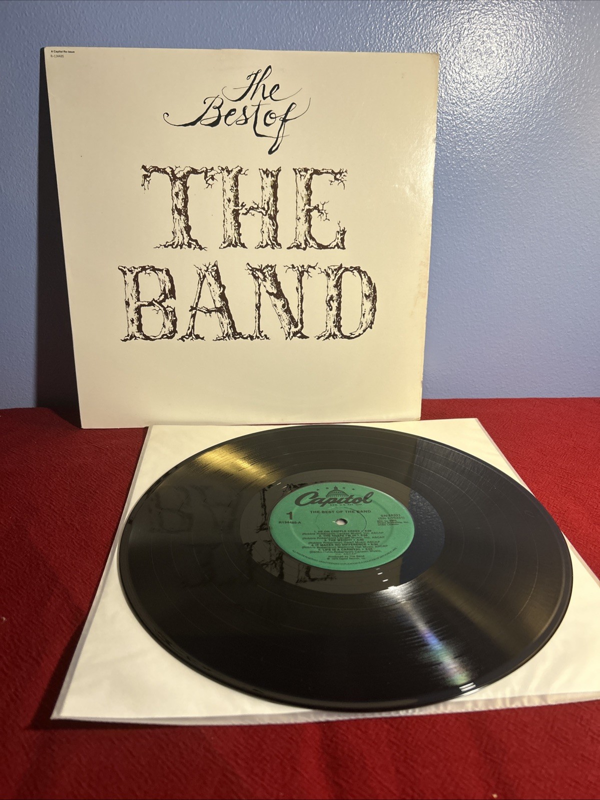 The Band – The Best Of The Band Vinyl LP 1976 Capitol Records R-134485