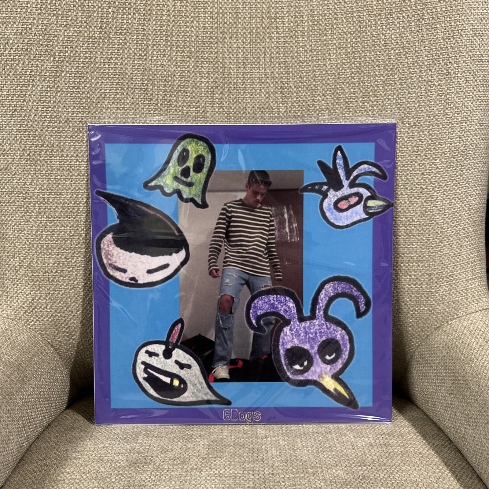 6 Dogs 6 Dogs Self Titled Album Vinyl w/ Bonus CD
