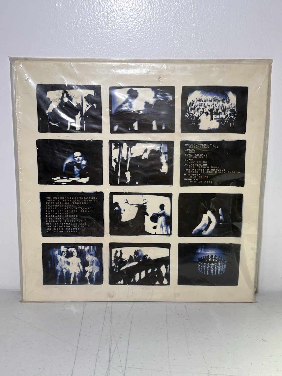 Twitch Volume 15 Promo Vinyl LP 1994 DJ Only Electronic Industrial Techno