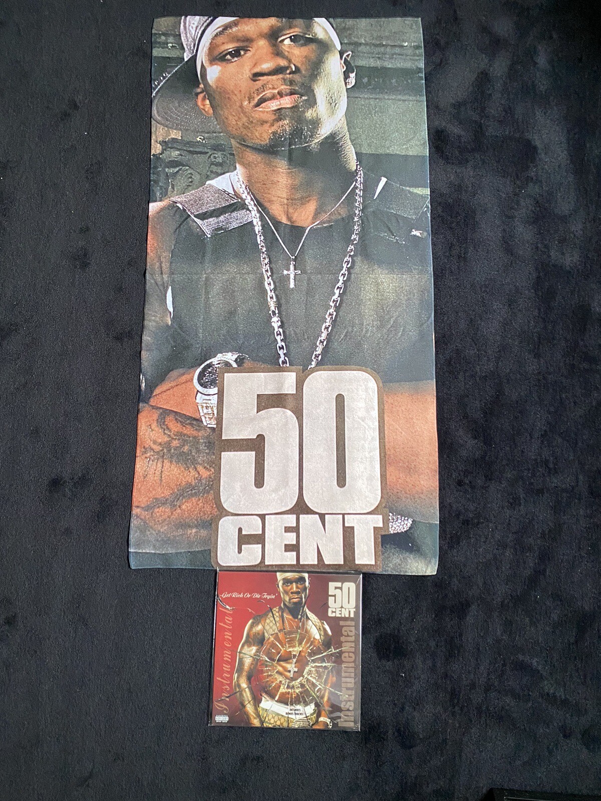 50 Cent – Get Rich or Die Tryin’ Instrumental Vinyl LP x 2 New Not Sealed