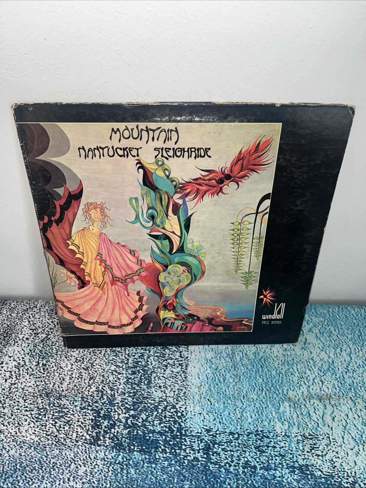 Mountain – Nantucket Sleighride Original Windfall 5500 Record & Booklet 1971