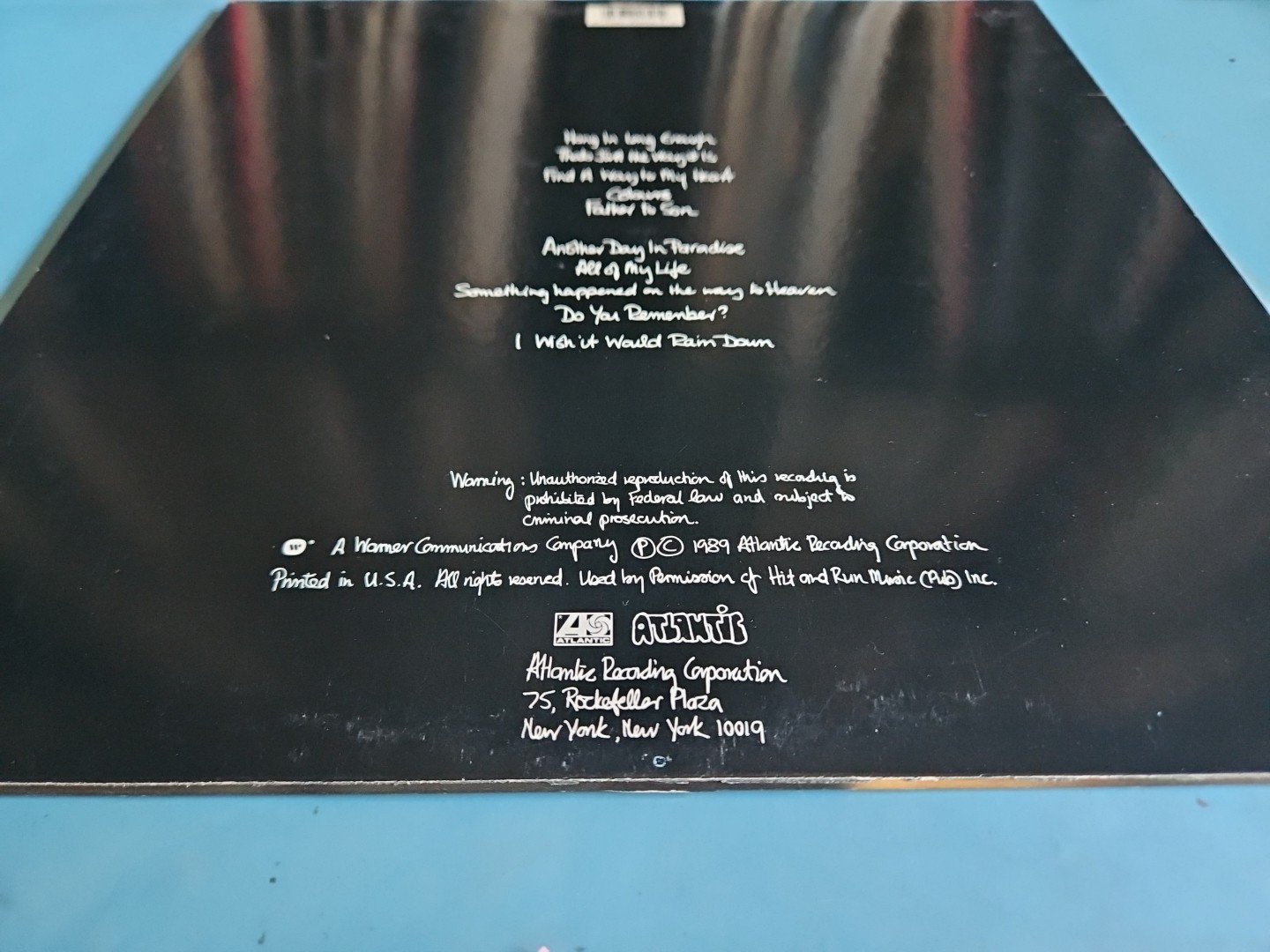Phil Collins ‎– …But Seriously 1989 VG+ LP Album Pop Rock Atlantic 82050-1 #1