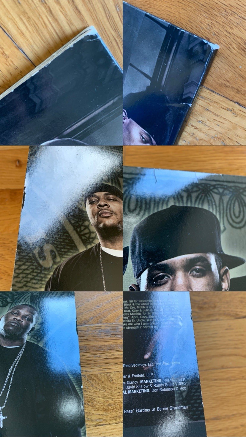 MOBB DEEP BLOOD MONEY VINYL RECORD LP 2LP INTERSCOPE RAP G-UNIT 50 CENT OG 2006