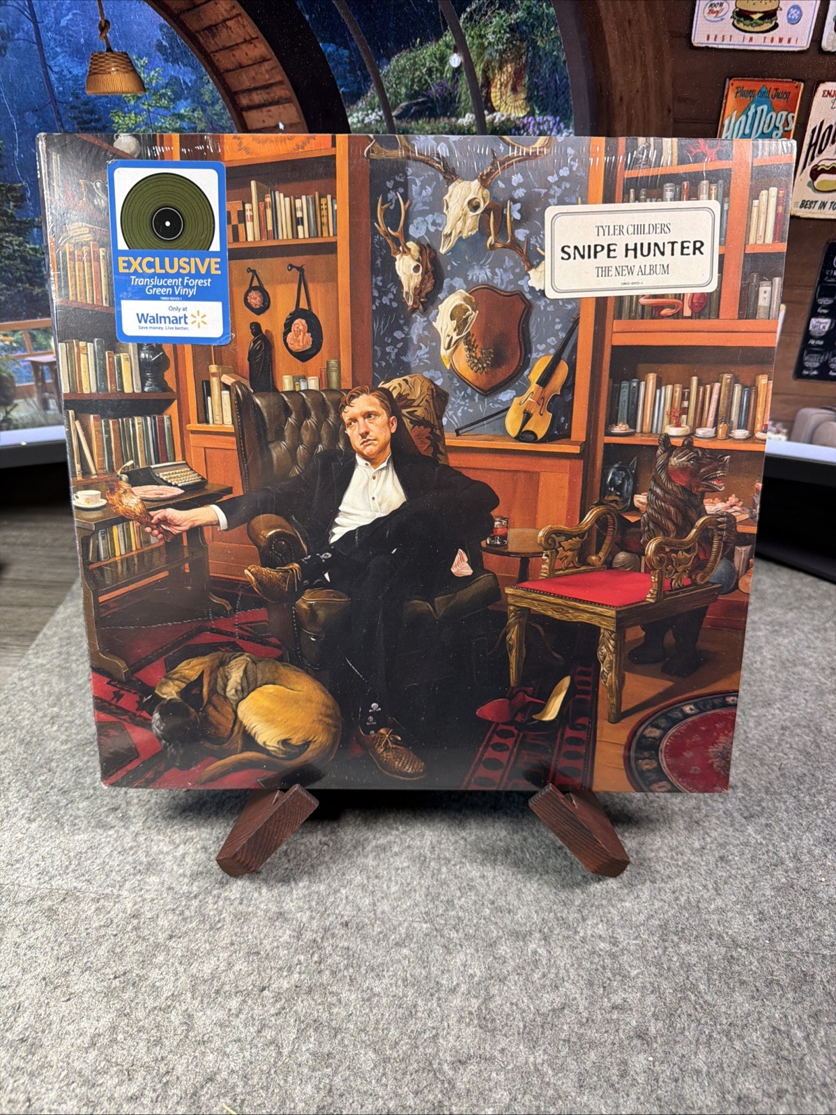 Tyler Childers Snipe Hunter Walmart Exclusive Translucent Forest Green Vinyl