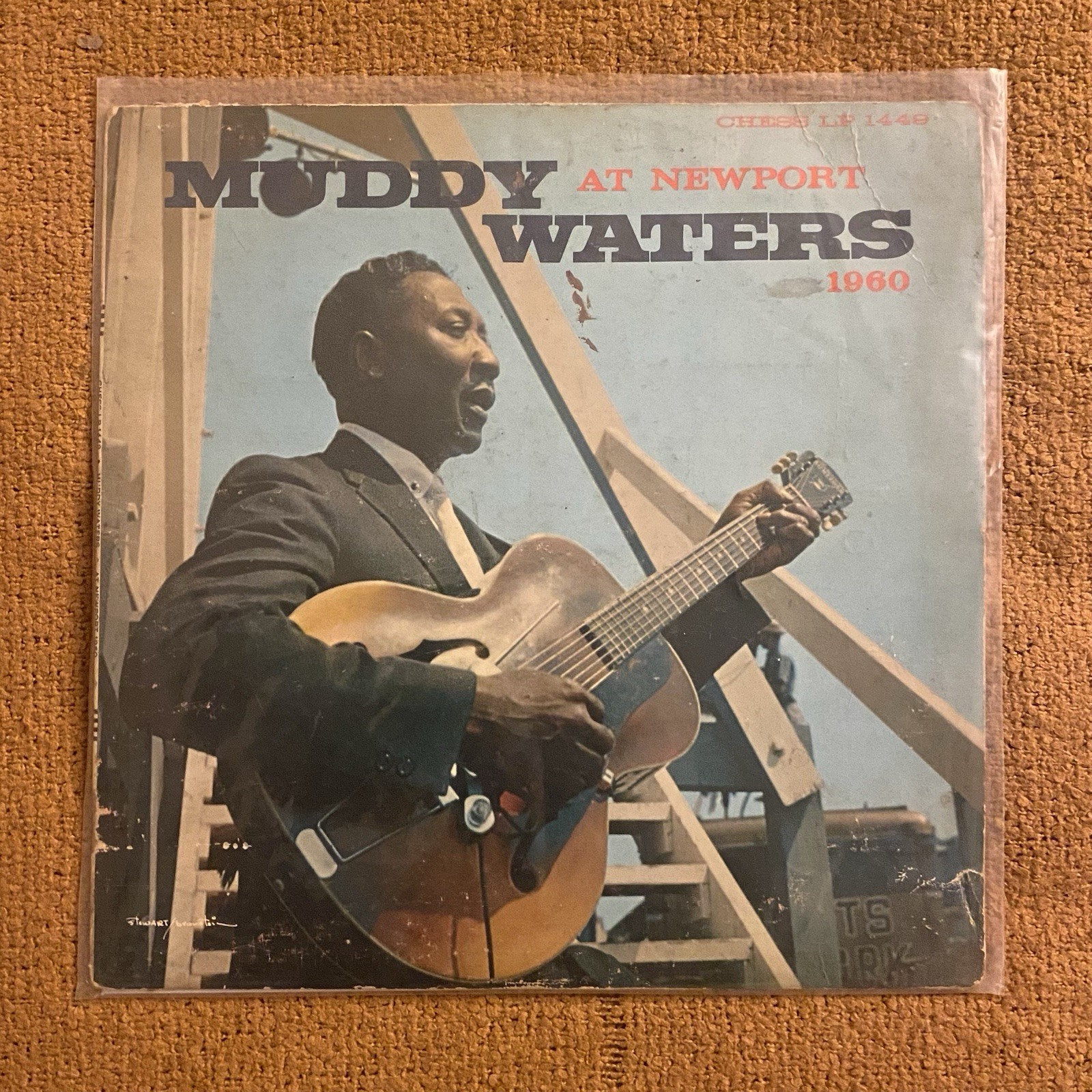 Muddy Waters – At Newport – 1960 – Chess – Lp G/VG Rare