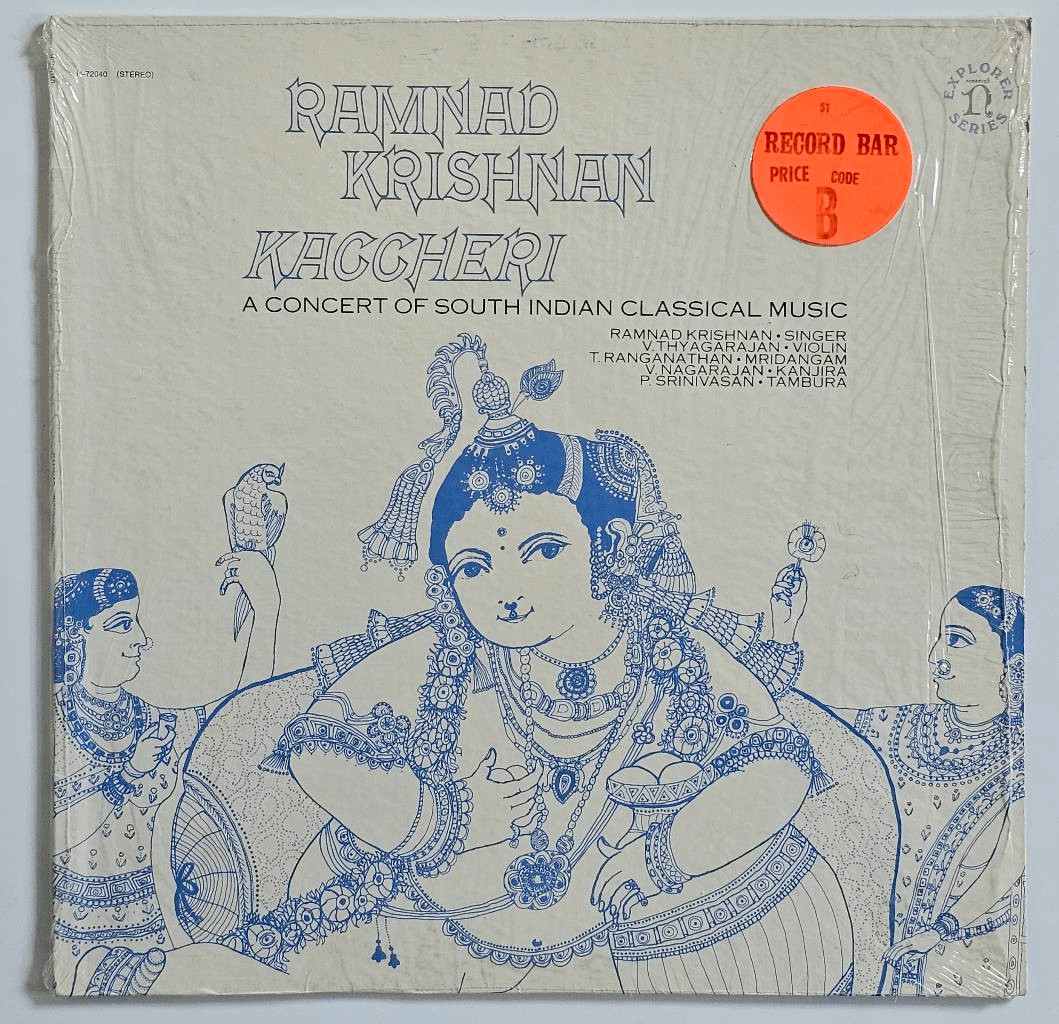 IN SHRINK Ramnad Krishnan Kaccheri LP NM/EX Indian Classical