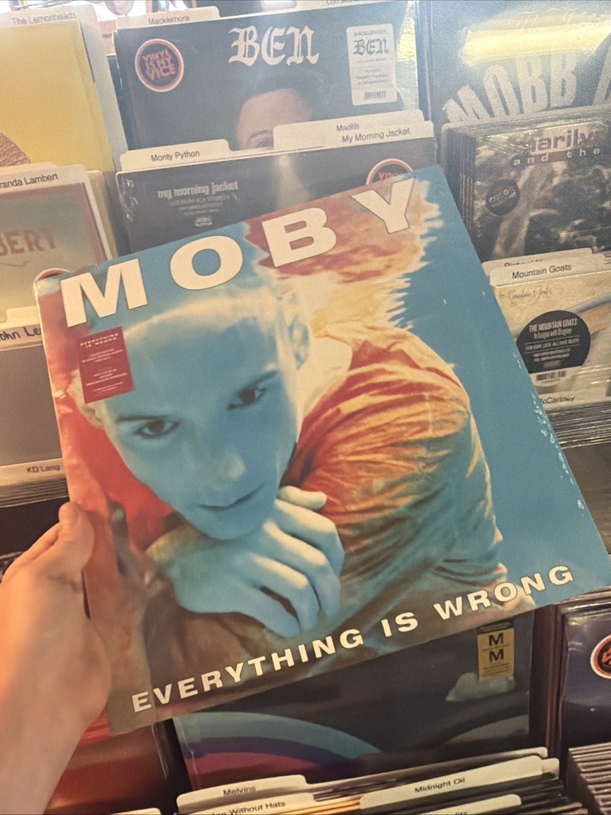 Everything Is Wrong by Moby (Record, 2016)