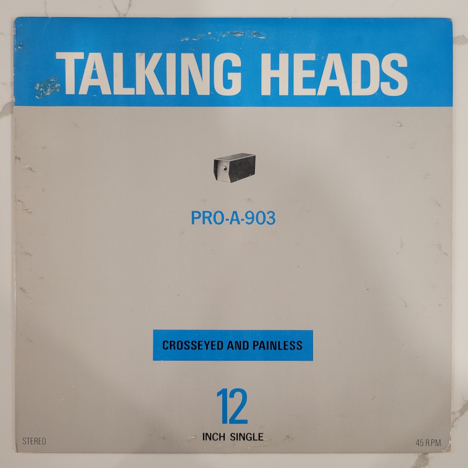 Talking Heads – Crosseyed And Painless Promo Vinyl Single -1980- Sire PRO-A-903