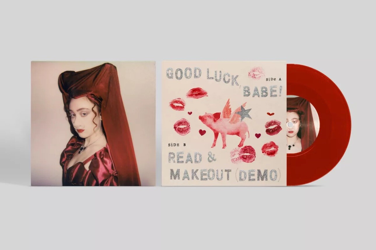 Chappell Roan Good Luck Babe! Opaque Red Vinyl 7” Single – SEALED