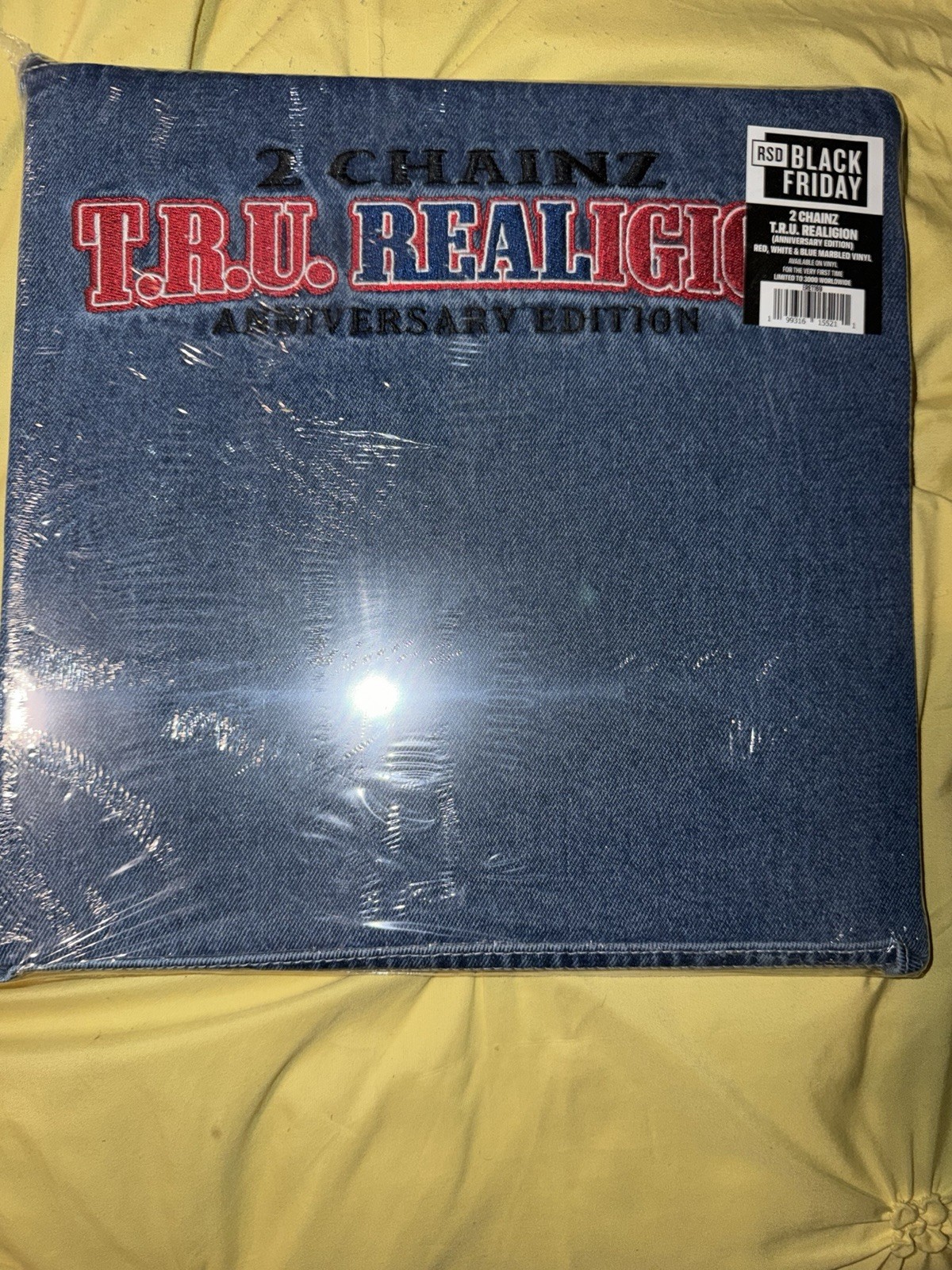 2 Chainz T.R.U. REALigion LP Blue Colored Vinyl RSD Black Friday Def Jam