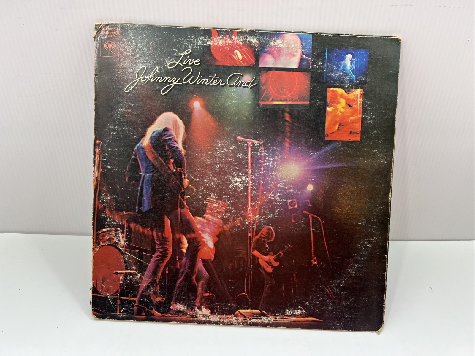 JOHNNY WINTER … and Live 1971 Columbia C-30475 LP NM Texas Blues Rock