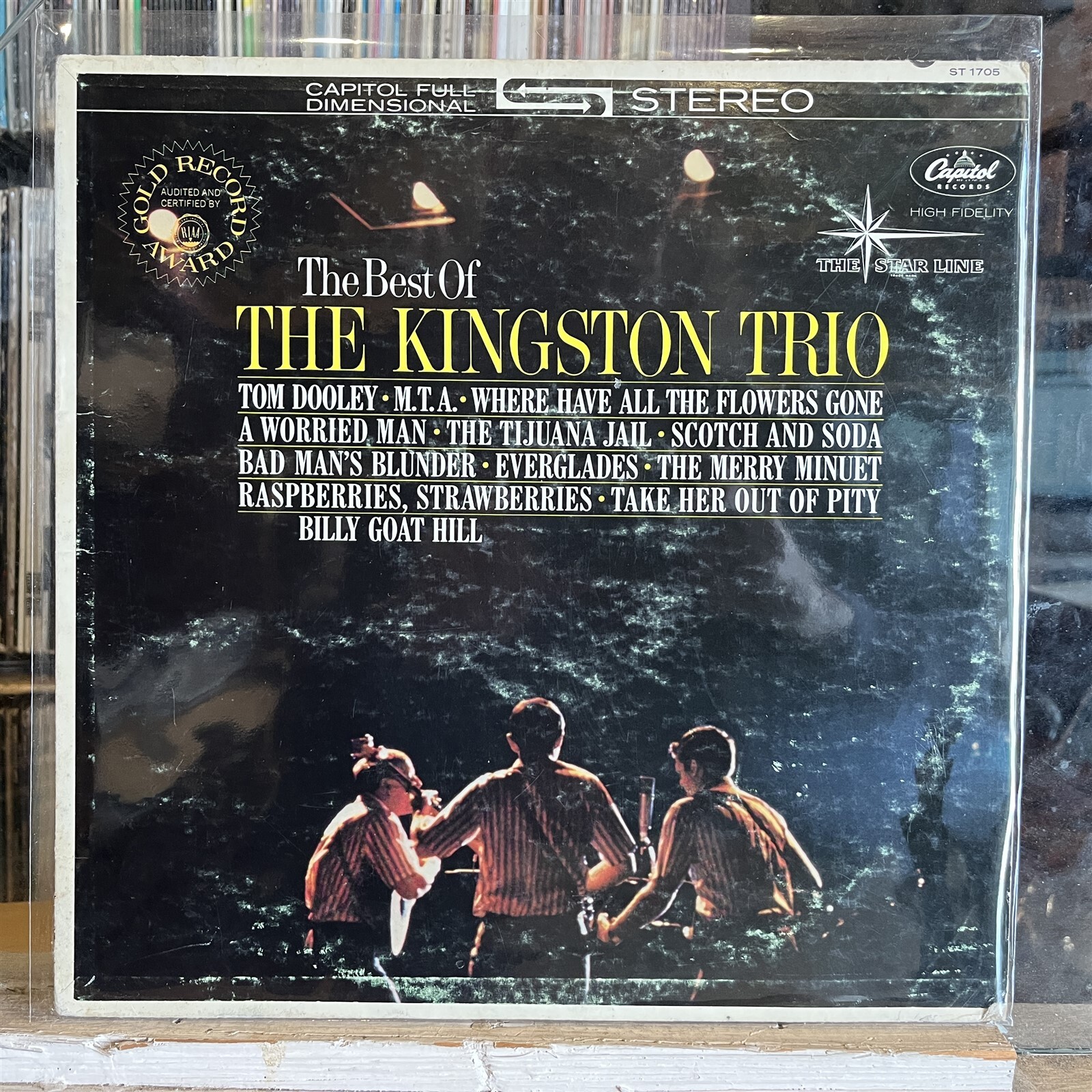 [FOLK/POP]~EXC LP~The KINGSTON TRIO~The Best Of The Kingston Trio~[1967~STARLINE