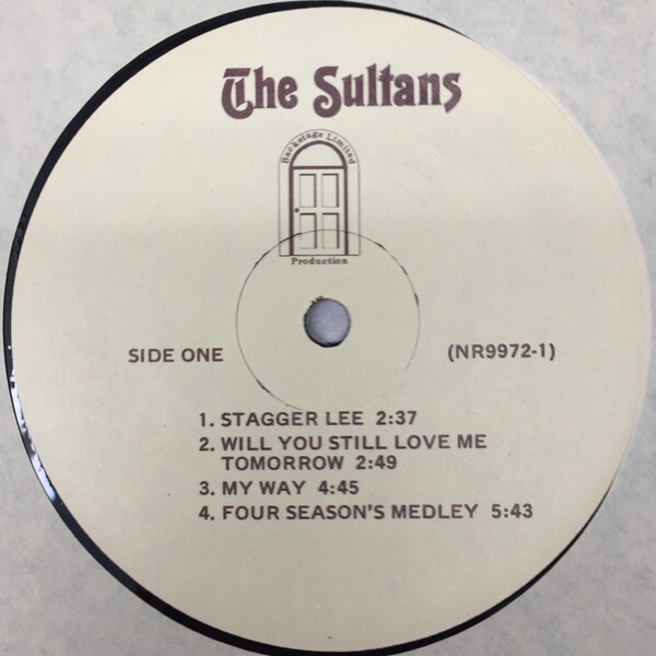 The Sultans (6) – Our Way 1978 LP Backstage Limited NR9972 Near Mint (NM or M-)