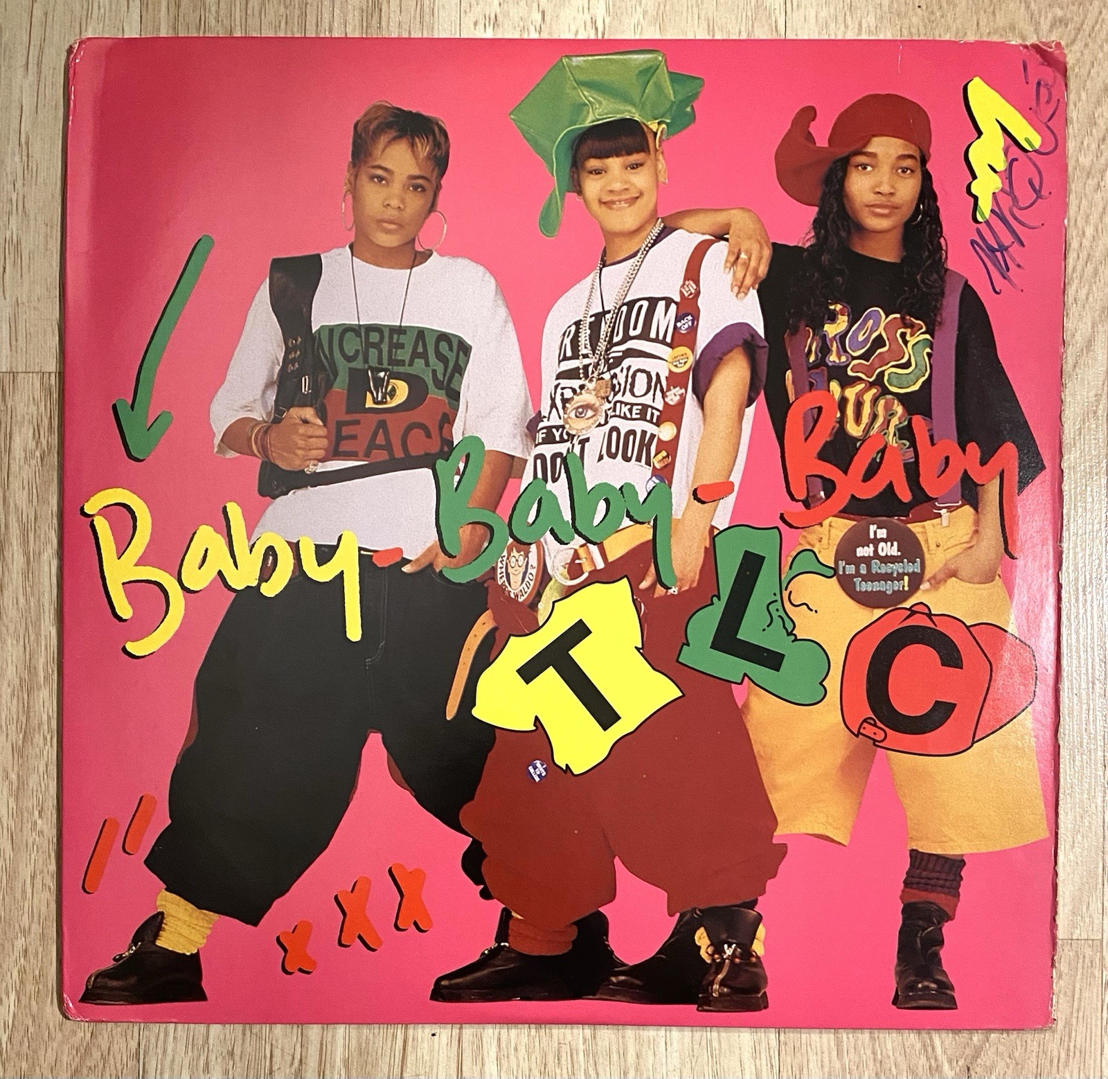 TLC – Baby, Baby, Baby Original 1992 Press 12″ La Face Records VG