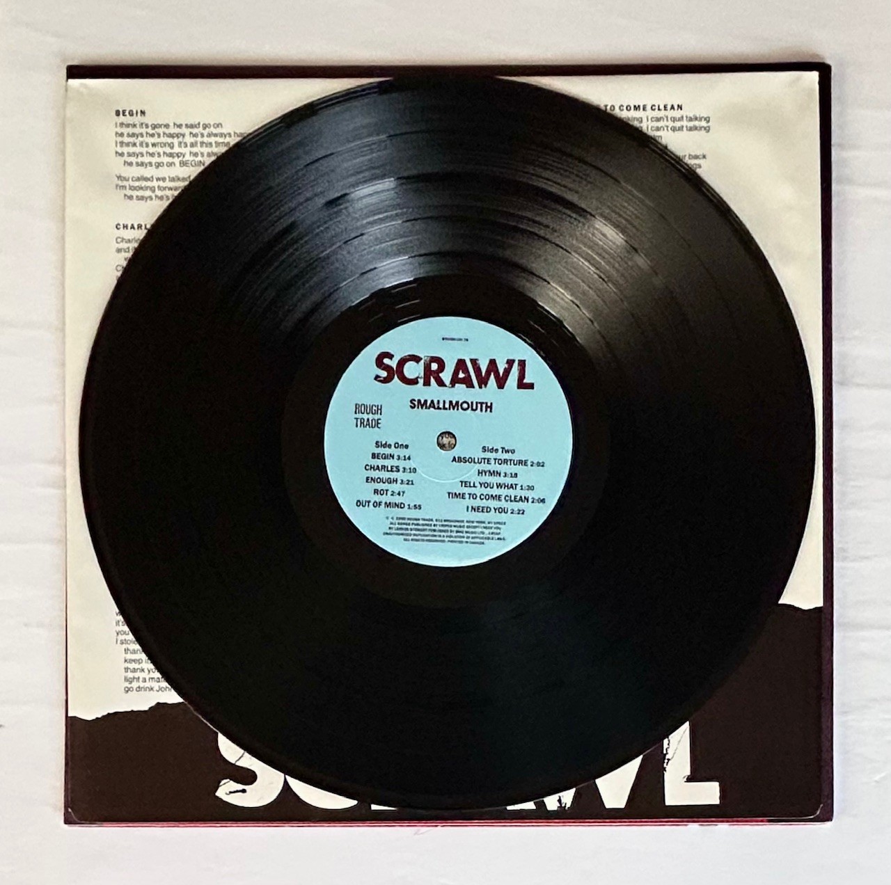 Scrawl – Smallmouth (Rough Trade, 1990, US LP)