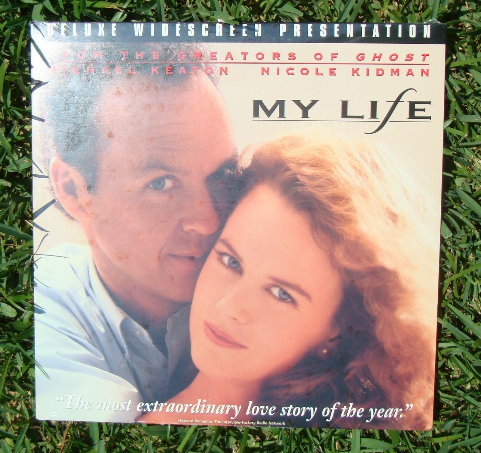 MY LIFE Deluxe Widescreen LaserDisc 993 Michael Keaton Nicole Kidman SEALED!